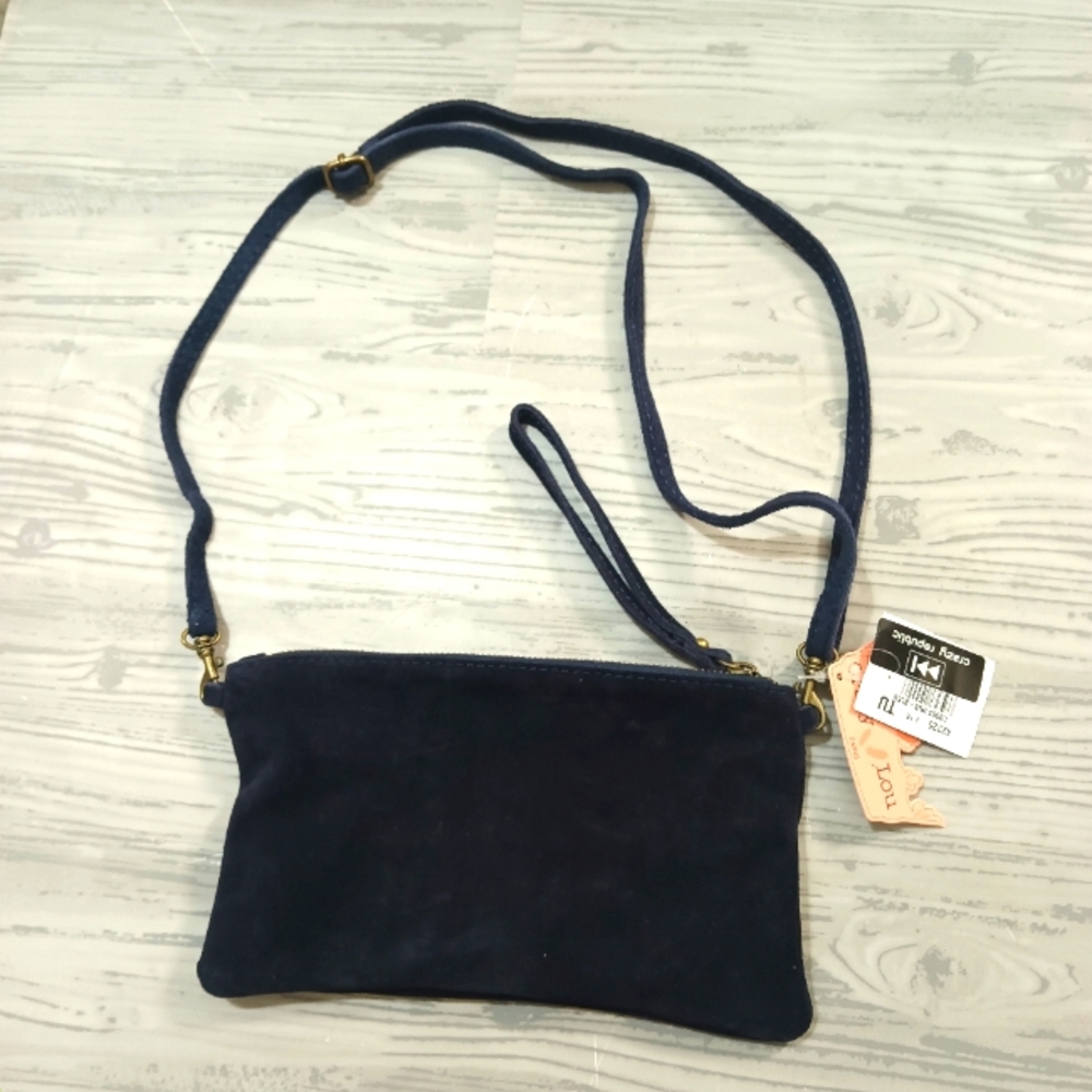 Crazy Lou Paris small leather shoulder bag